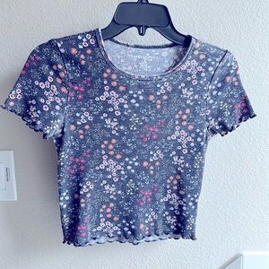 American Eagle girls crop top shirt SM